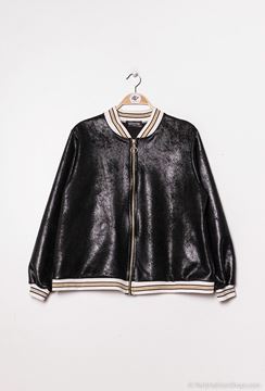 Picture of CURVY GIRL FAUX LEATHER JACKET